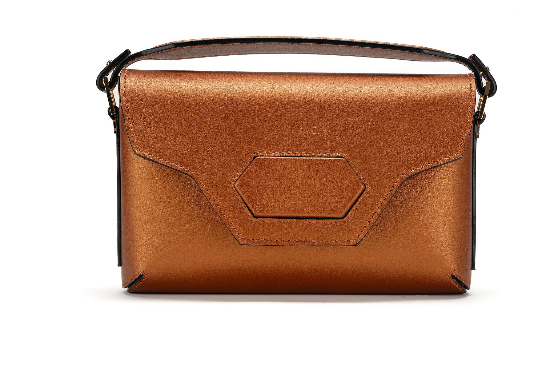 Harmonia Pochette - Metallic Smooth Bronze