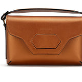 Harmonia Pochette - Metallic Smooth Bronze