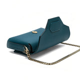 Harmonia Pochette - Caviar Peacock