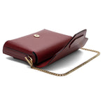 Harmonia Pochette - Caviar Garnet Red