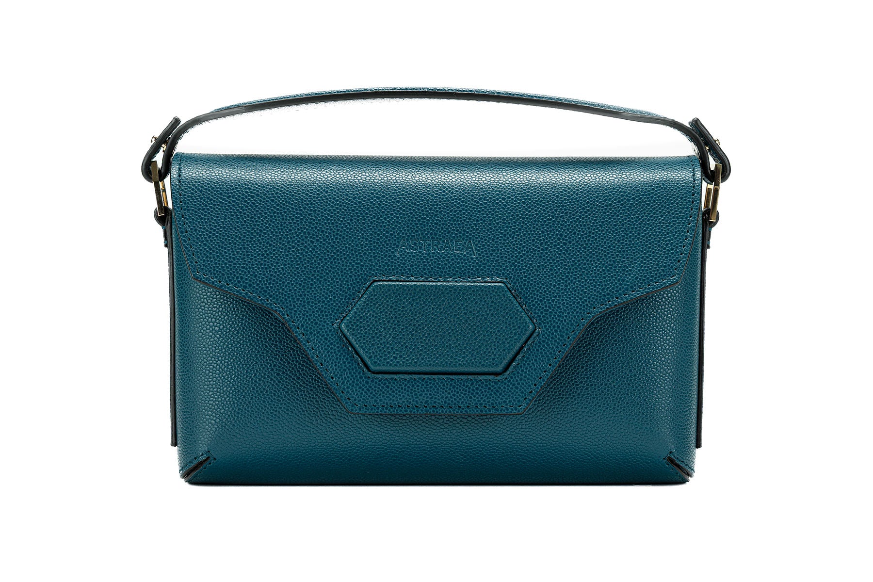 Harmonia Pochette - Caviar Peacock