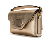 Harmonia Pochette - Metallic Crinkled Gold